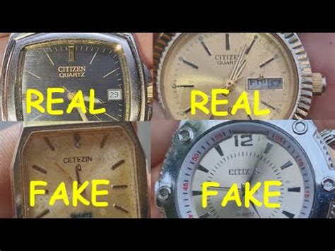 fake citizen watch how to tell|citizen watch authenticity check.